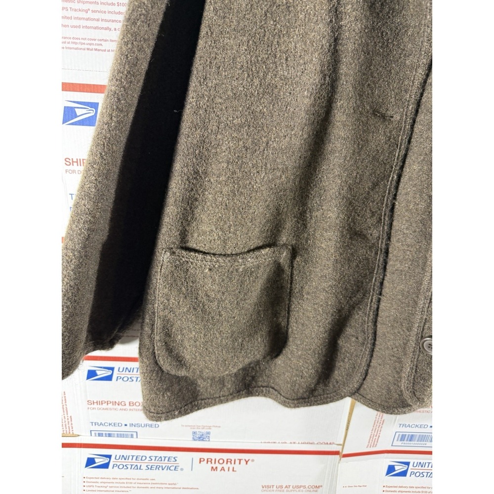 VTG Limited London Paris New York 100% Wool Made in Italy Button Jacket Small - Picture 3 of 8